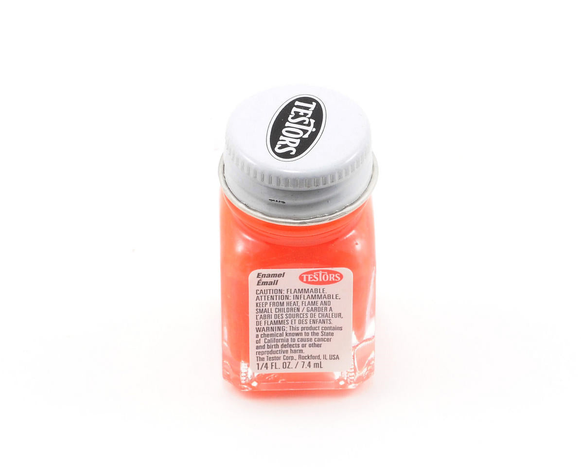 Testors Orange Enamel Paint 1/4oz