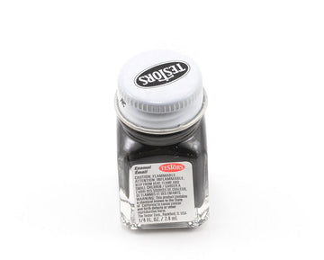 Testors Black Enamel Paint (1/4oz)