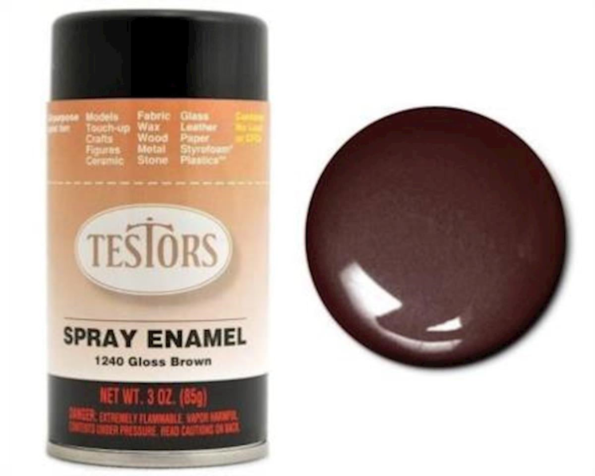 Testors Spray 3 oz Brown