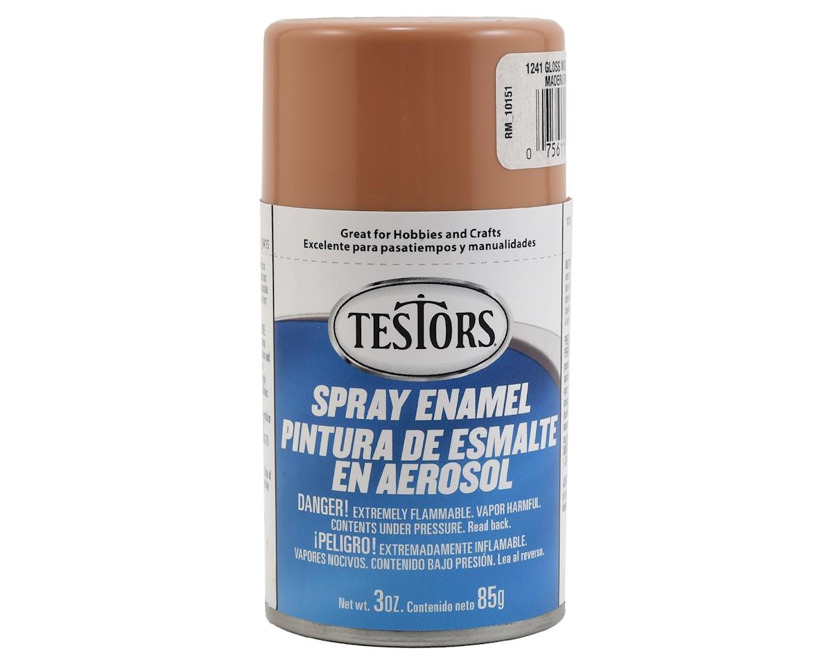 Testors Spray 3 oz Wood