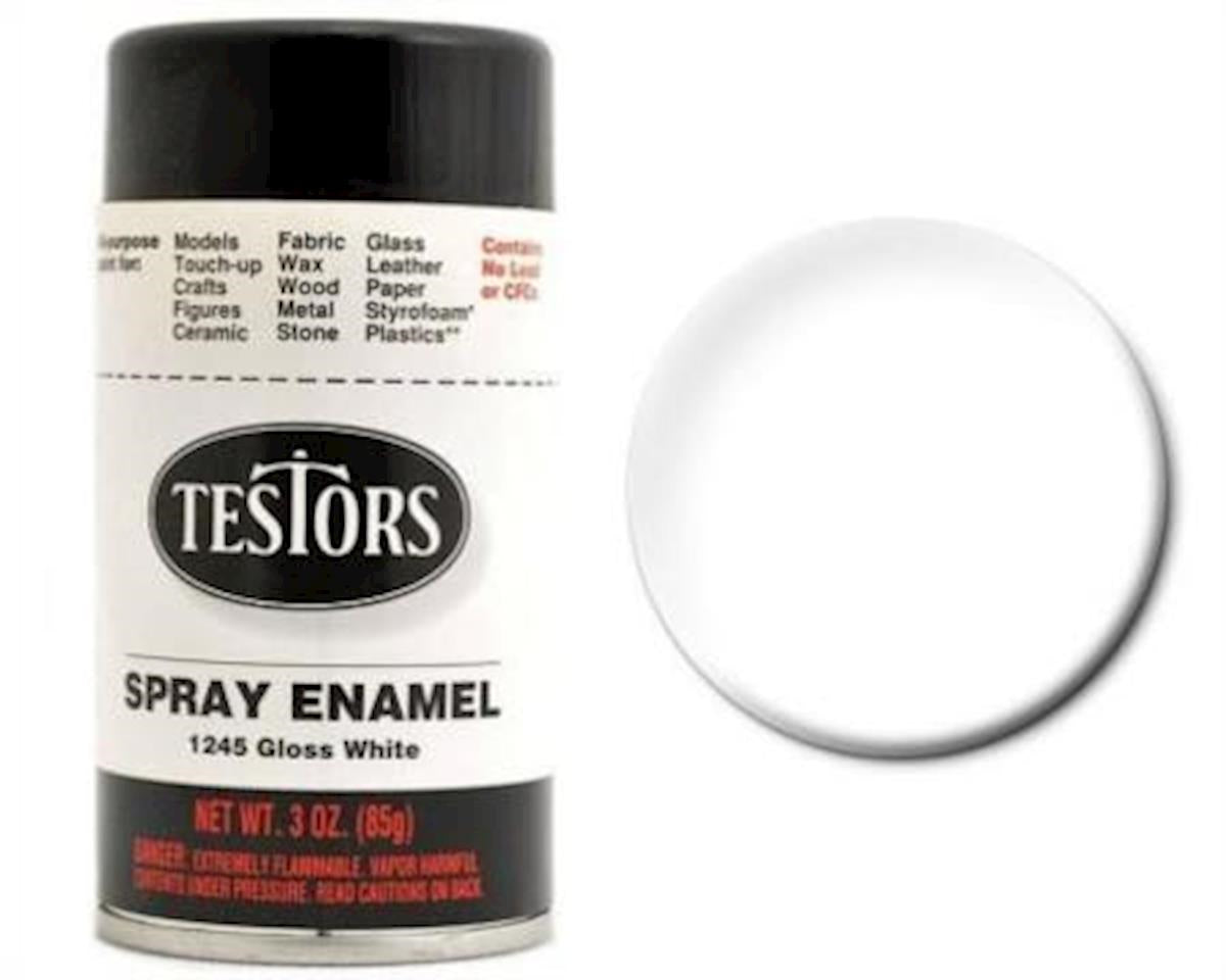 Testors Sprayer Testors Spray Enamel (White)(3oz)
