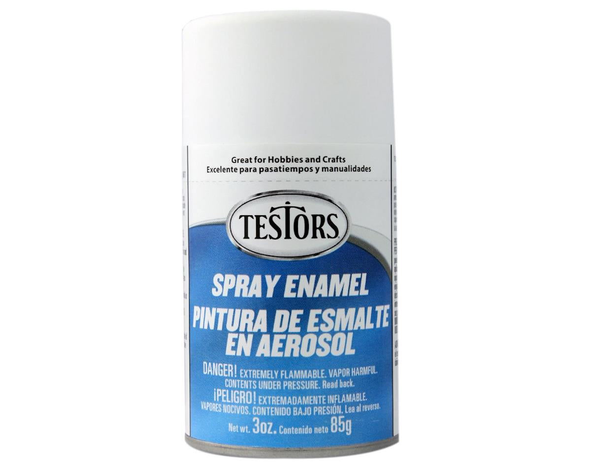 Testors Spray 3 oz Flat White