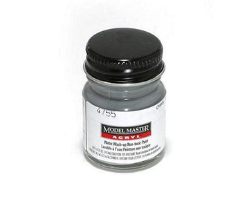 Testors Acryl Flat 1/2oz Dark Gull Gra