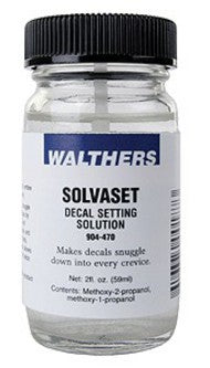 Solvaset Softens Decal Film 2oz. Applicator Bottle