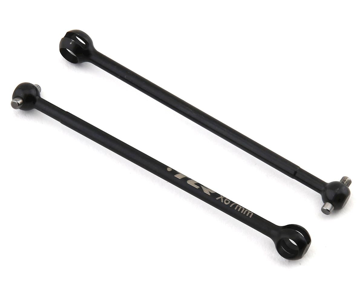 Team Losi Racing 22X-4 67mm Rear CVA Driveshaft Bones (2)