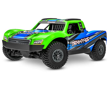 Traxxas Mini Slash® Brushless 1/16 4WD RTR Short Course Truck (Green) w/TQ™ 2.4Ghz Radio, Battery