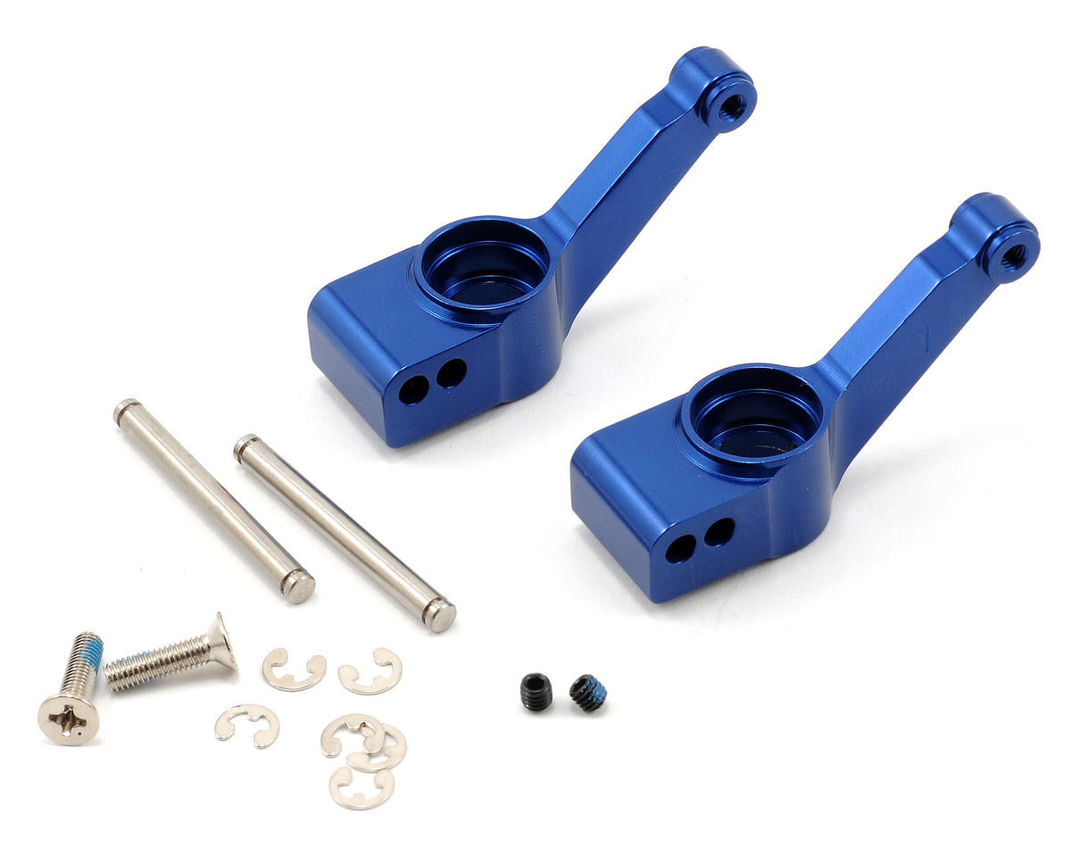 Traxxas Aluminum Rear Stub Axle Carriers (Blue) (2)