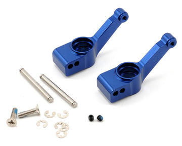 Traxxas Aluminum Rear Stub Axle Carriers (Blue) (2)