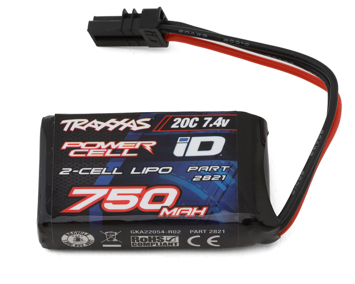 Traxxas 750Mah 7.4V 2-Cell 20C Lipo Battery