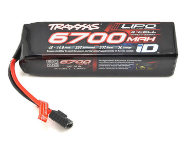 Traxxas 4S "Power Cell" 25C LiPo Battery w/iD Traxxas Connector (14.8V/6700mAh)