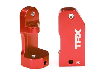 Alum caster block red