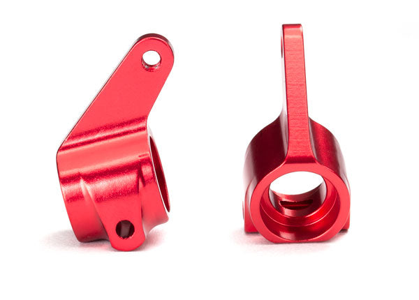 Alum steering blocks; red w/bb