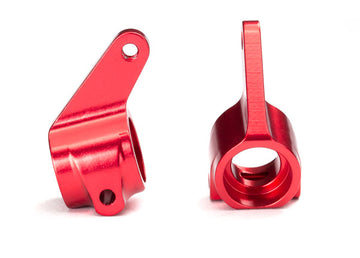 Alum steering blocks; red w/bb