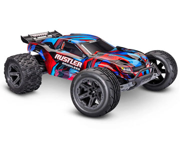 Traxxas Rustler VX3 1/10 RTR 2WD Brushless Stadium Truck (Red) w/VX3 ESC, TQi™ Sport 2.4GHz Radio & TSM®