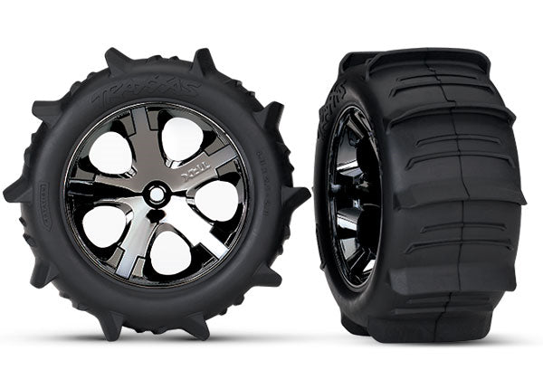 T&w paddle tire/blk crm