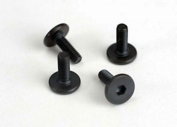 Flat head screw 3x10mm (4)