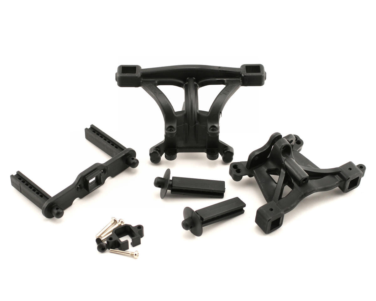 Traxxas Revo Body Mounts front & rear w/body mount posts, front & rear, 2.5x18mm