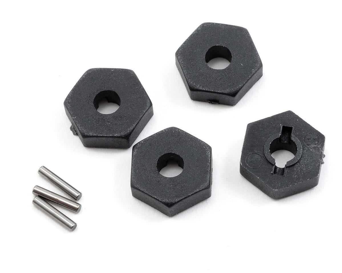 Traxxas 12mm Hex Wheel Hubs w/Axle Pins (4)