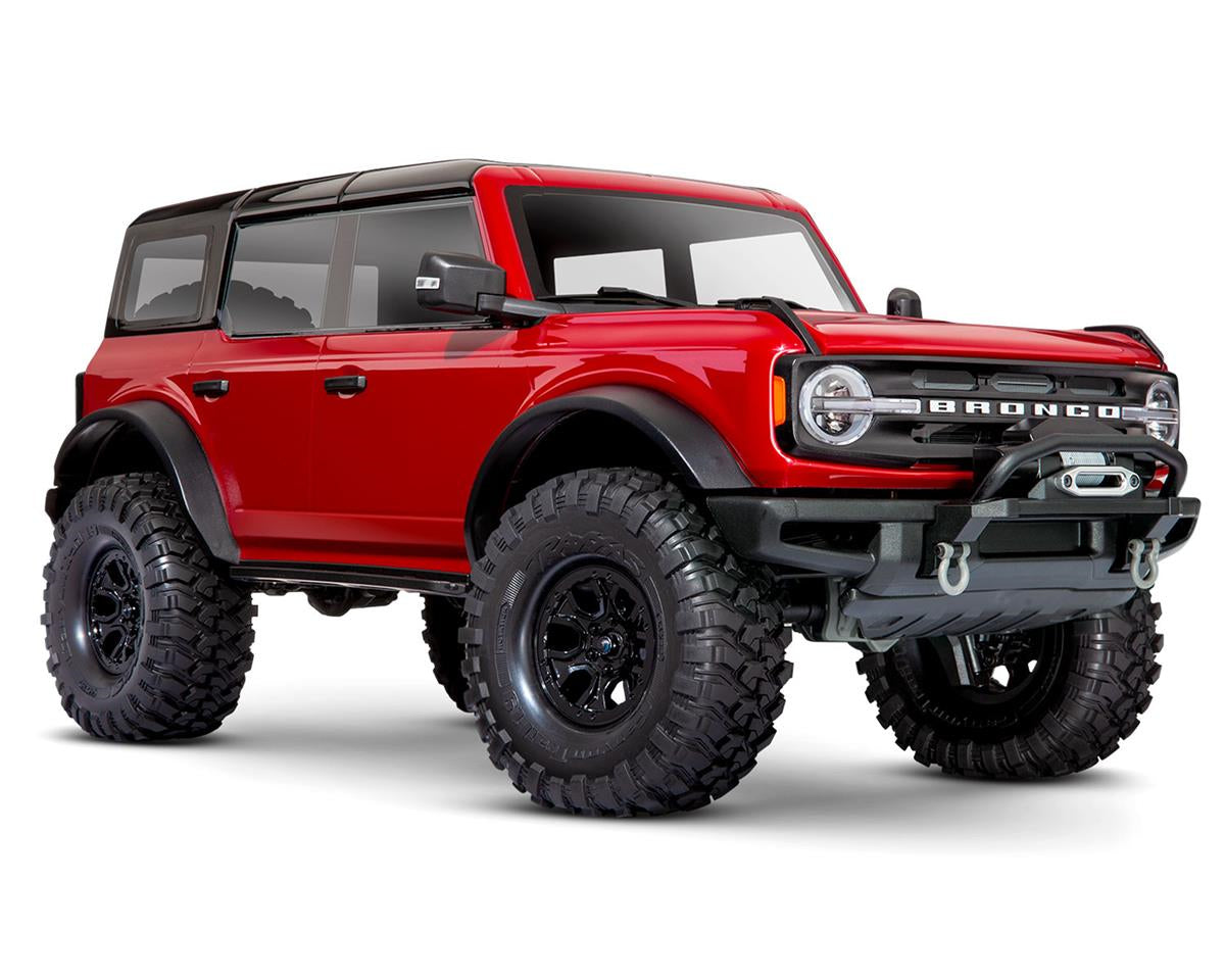 Red 2021 bronco trx-4