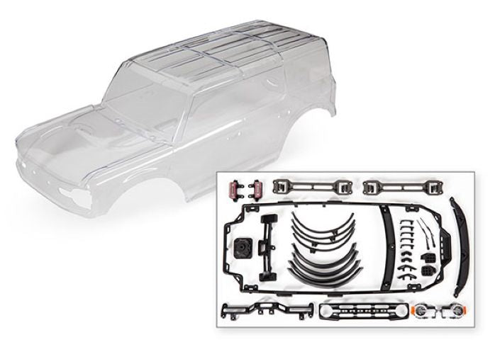 Traxxas 9211 Clear Body Ford Bronco (2021)