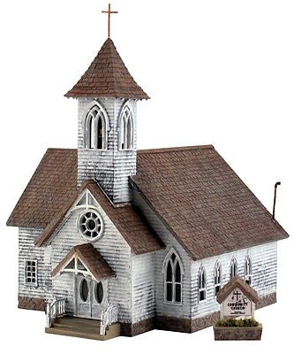 Country Church HO Scale